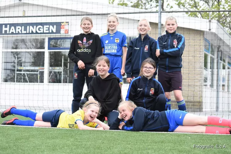 Meisjestraining bij FC Harlingen