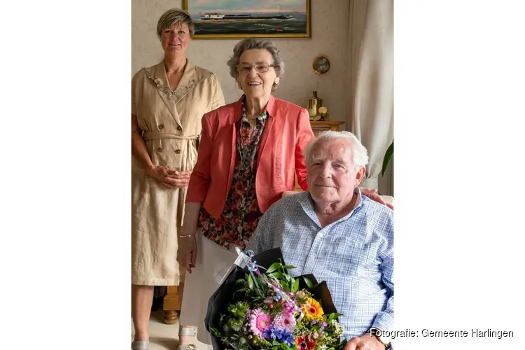 65-jarig huwelijk Geert Kalkhuis en Antje Kalkhuis-Boontje