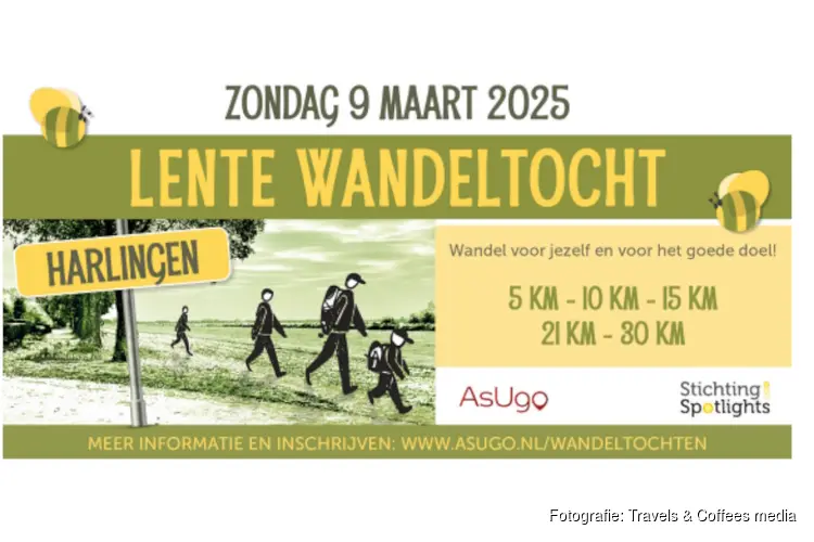 Lente Wandeltocht in Harlingen - Wandel mee met AsUgo!